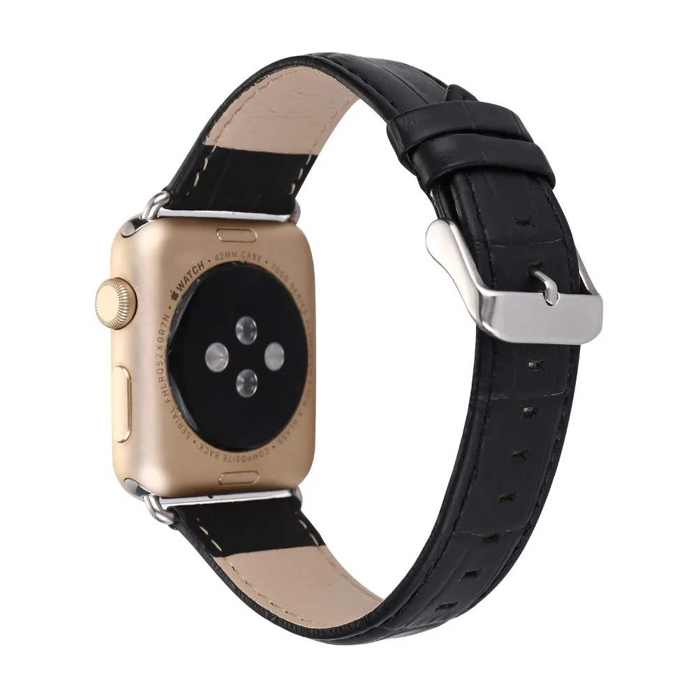 XQ142 42 мм, 38 мм, ремешок для Apple Watch, классический кожаный браслетный ремешок для часов сменный Браслет для часов для Apple Watch, версии с узором
