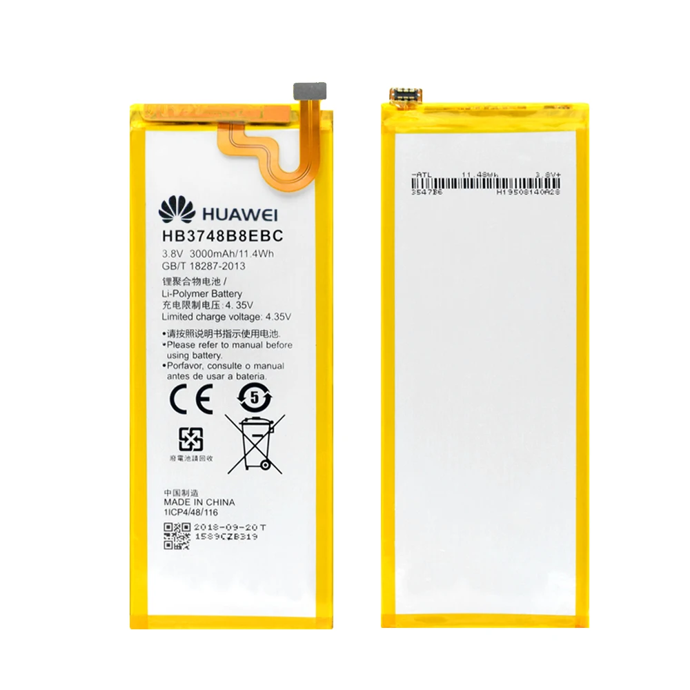 Хуа Вэй Батарея HB3748B8EBC для huawei Ascend G7 G7-TL100 C199 C199-CL00 3000 mAh лучшее качество литий-ионная+ Инструменты