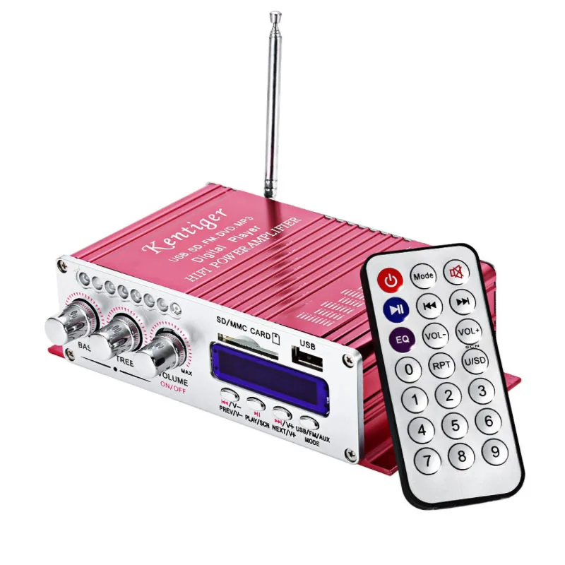 

kaolanhon 502 Mini amplifier radio small power amplifier MP3 computer desktop amplifier computer speaker 20W home amplifier