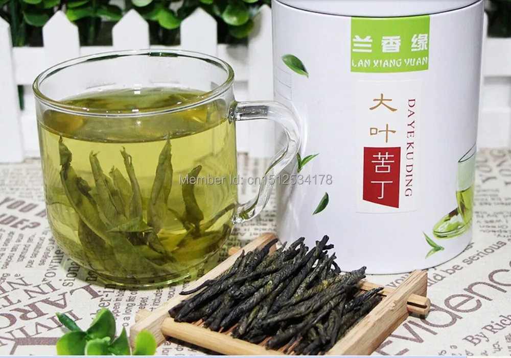 

Herbal tea wuzhishan lobar kudingcha premium kuding tea green teakudingcha 2015 hainan