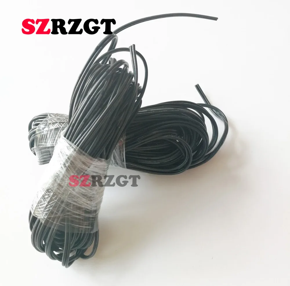 2Pin удлинитель Черный провод кабель Шнур для 3528 5050 5630 Светодиодные полосы лампы 22AWG