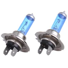 2PCS H7 12V 100W 6000K PX26D clear light Xenon H7 Super White Halogen Car Light Source Bulbs Headlights Auto Lamp Parking Cars