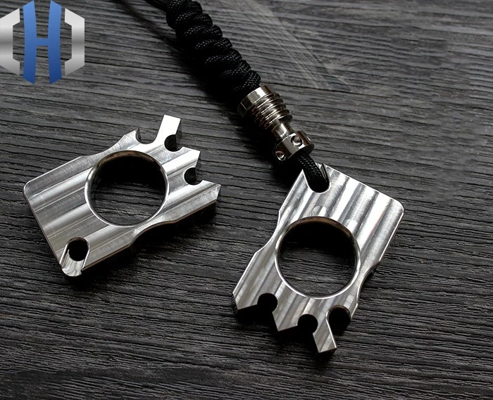 

Huanhao New TC4 Titanium Alloy EDC Mechanical Defense Tool Bottle Opener Creative Multi Tools