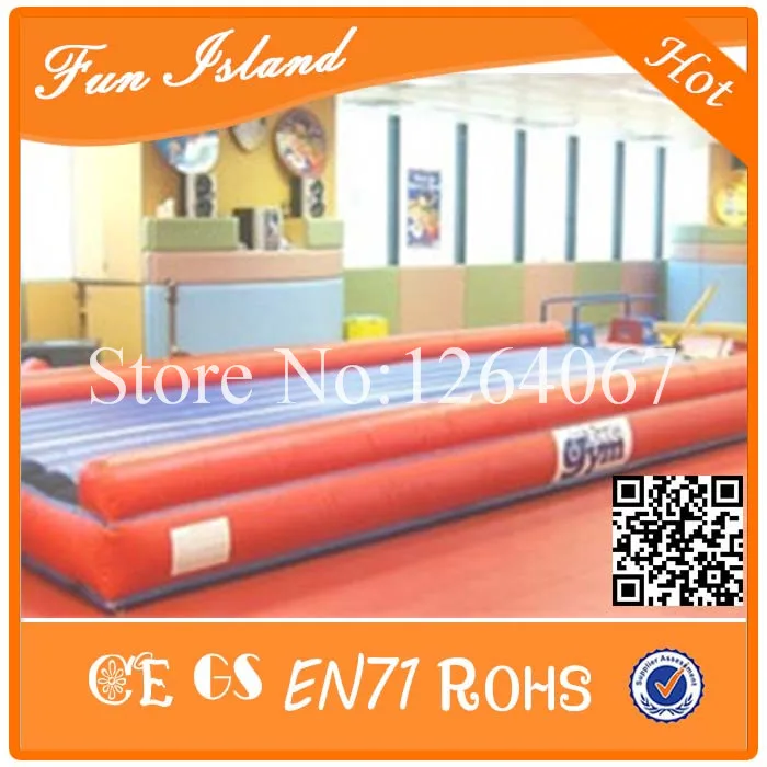 Free Shipping 9x2.7x0.6m Inflatable Air Track Gymnastics For Sale,Outdoor Inflatable Air Tumble Track For Sale