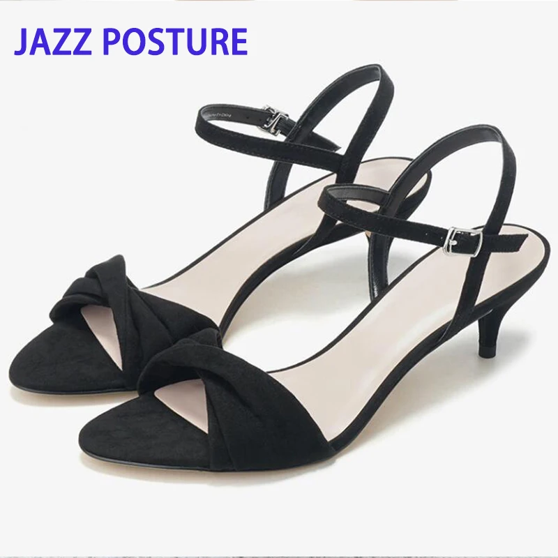 

2019 summer new style with open toe women's sandals high heels sexy with sandals quality women's shoes black pink blue y323