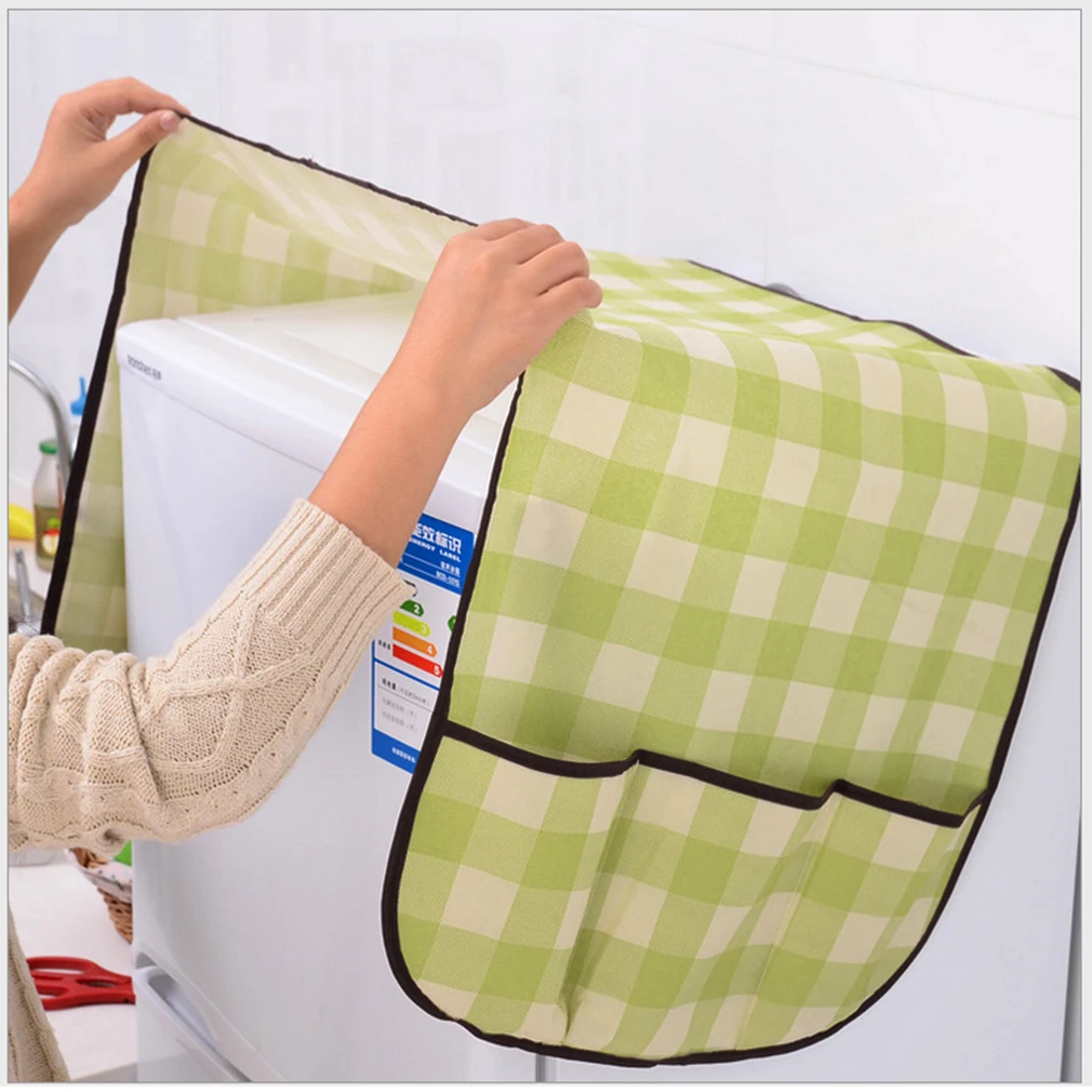 

Multi-Purpose Refrigerator Dust Proof Cover Foldable Refrigerator Pouch Cover Drop Shipping