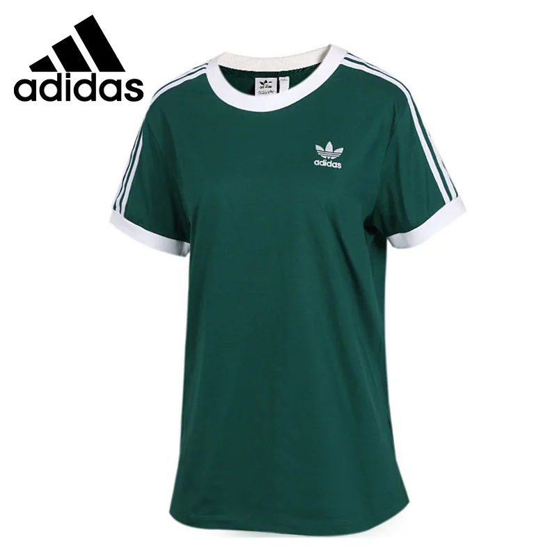 

Original New Arrival Adidas Originals 3 STRIPES TEE Women's T-shirts short sleeve Sportswear