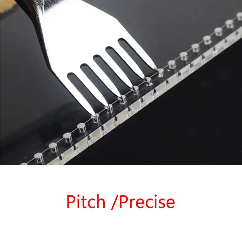 Акриловый прозрачный DIY инструмент кожаный мини кошелек узор трафарет форма