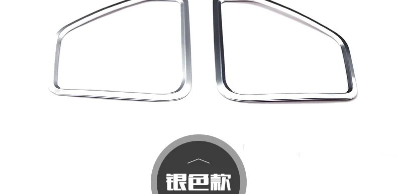 Хромированная Автомобильная Дверная панель, кольцо для динамика, украшение, круг с защитной решеткой, кольцо, покрытие, накладки, 3D наклейки для Porsche Macan
