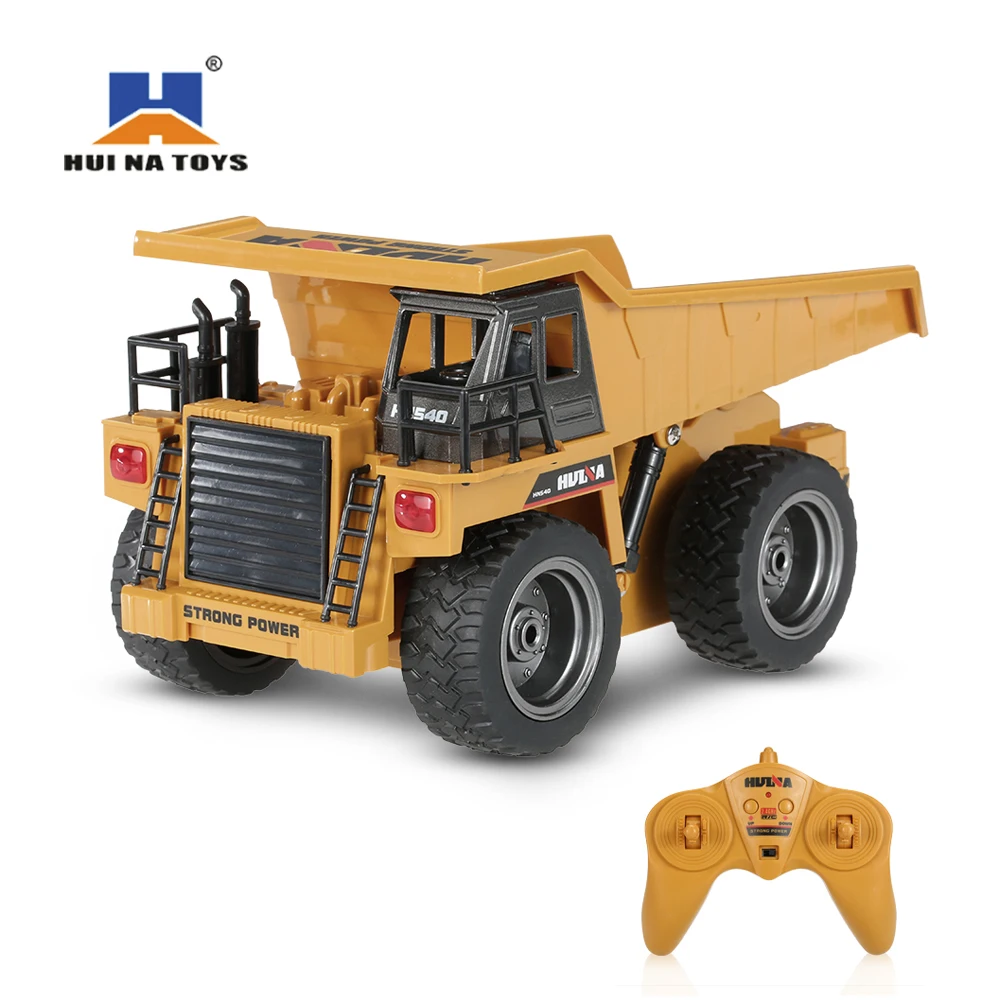 

RC TOYS NO.1540 2.4G 6CH Alloy Version Dump Truck Construction Engineering Vehicle Toy Gift Remote Control Outdoor Tractor