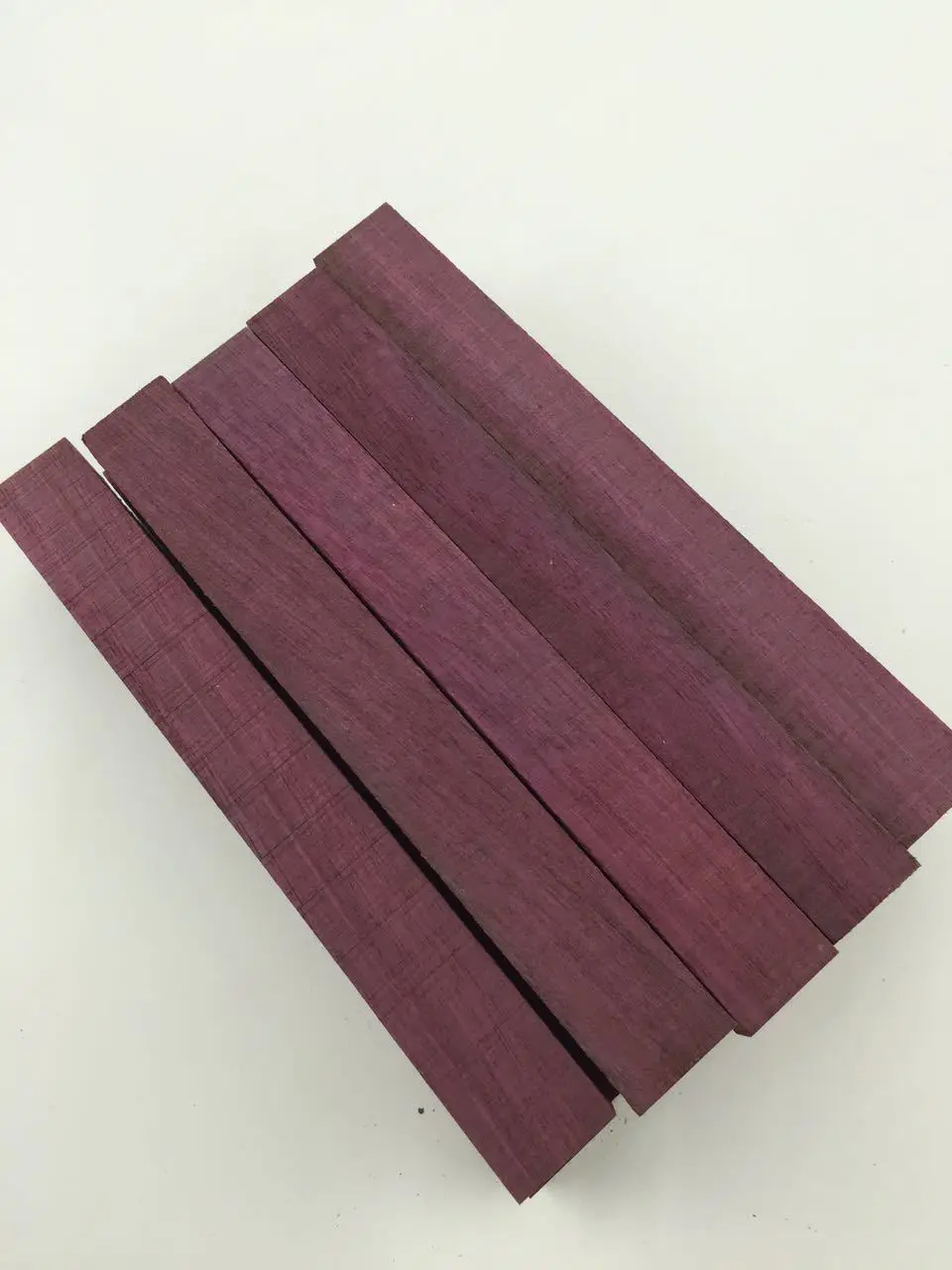 

10 x WOODTURNING WOODWORKING PURPLEHEART PEN BLANKS 150 X 20 X20 mm