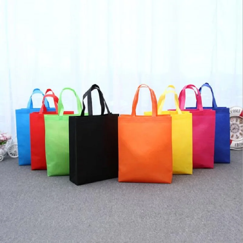 Women Men Reusable Shopping Bag Large Folding Tote Grocery Bags Convenient Storage Handbags eco tote Bag