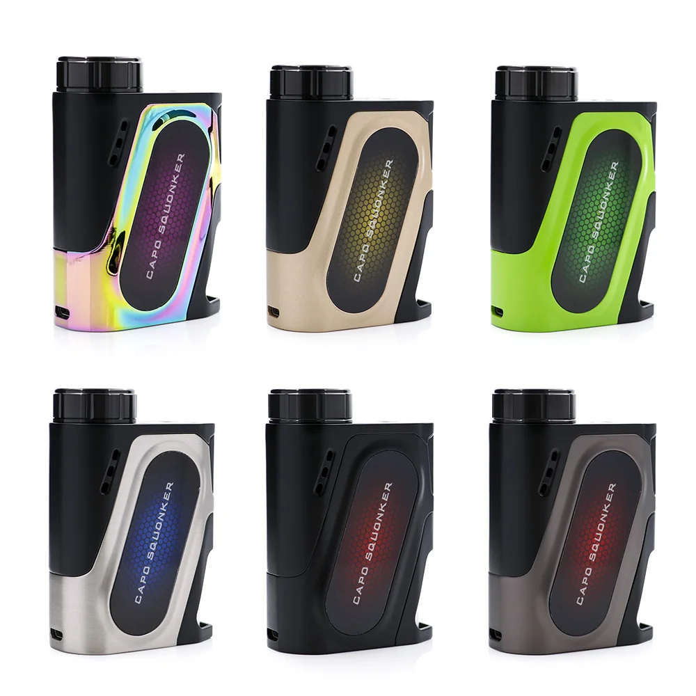 

original IJOY Capo 100W Squonk Box Mod ecig mod 100w fit 21700 18650 20700 with leakage free squonk bottle