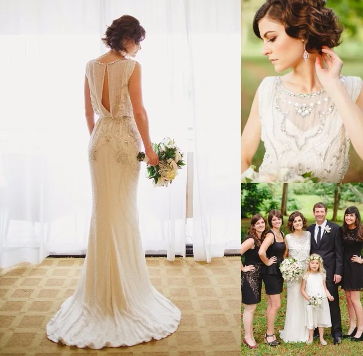 Vintage-Jenny-Packham-Wedding-Dresses-2016-Luxury-Crystals-Beading-Boat-Neck-Keyhole-Back-Vestidos-De-Novia