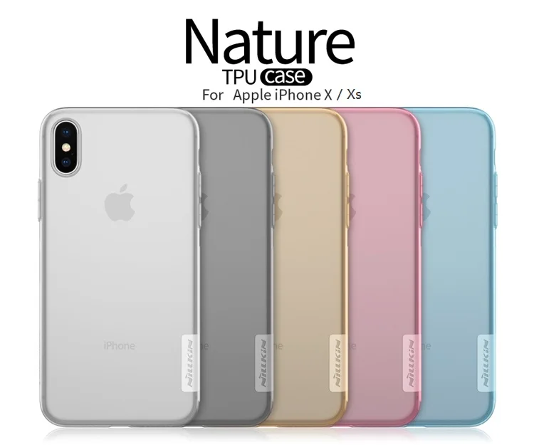 NILLKIN Ультра Прозрачный натуральный ТПУ чехол для iPhone 11 Pro Xs Max XR 6 7 8 Plus 5S 5se Прозрачная мягкая задняя крышка для iPhone 11 чехол