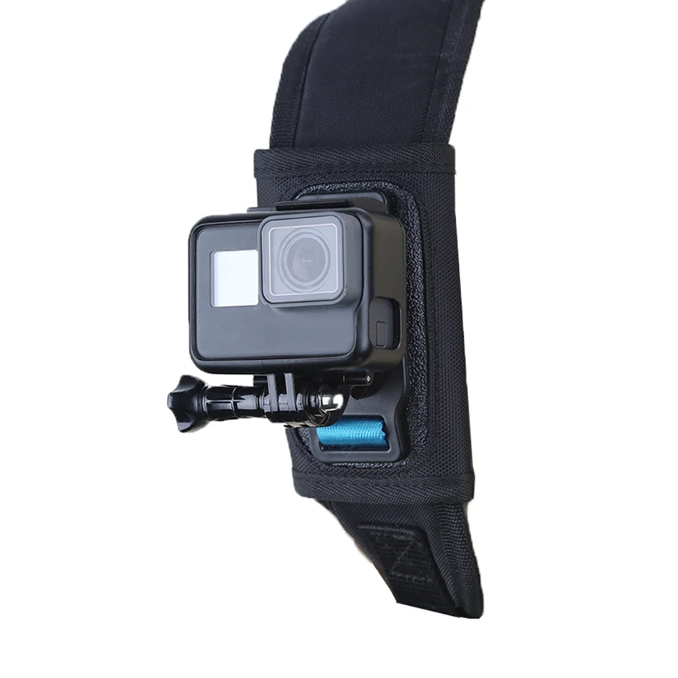 Quick Release Strap Shoulder Backpack Camera Mount for Sport Action