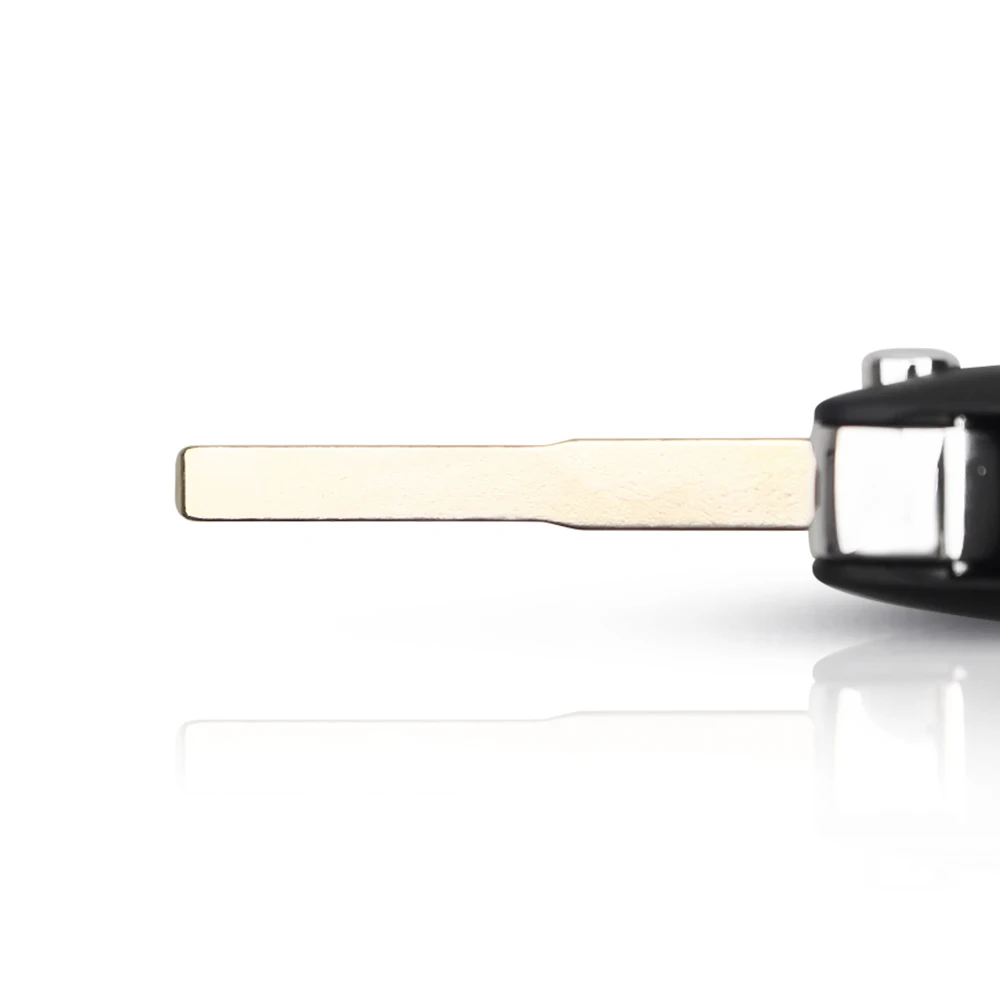 DANDKEY 3 кнопки модифицированный Флип складной пульт дистанционного ключа автомобиля оболочки чехол Fob для Ford Focus Fiesta Mk C Max K HU101 Uncut Blade