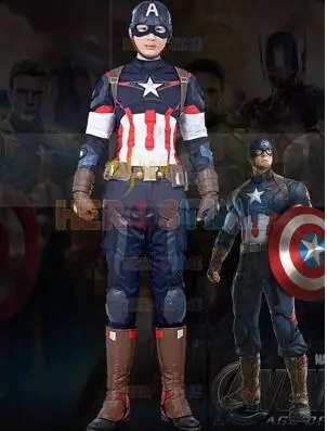 

The Avengers 2 Age of Ultron Captain America Cosplay Costume