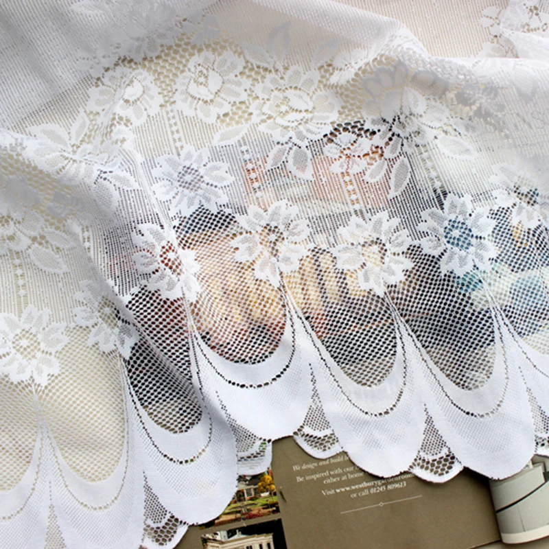 Цельнокроеное платье стержень карман, с кружевным плетением, Короткие шторы в простом стиле для Кухня двери шкаф балкон маленького окна lcd-экрана кафе галстуком-бабочкой Подзор QT030C