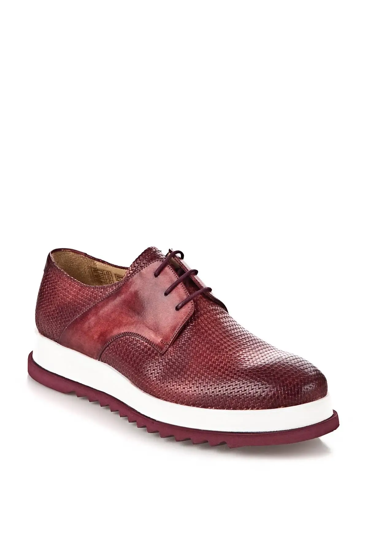 

Pearl Genuine Leather Burgundy Men 'S Shoes 120118623420