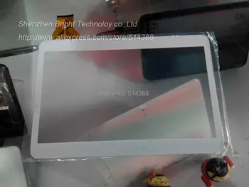 

White YLD-CEGA300 FPC Capacitive Touch Screen Panel Digitizer Glass For 10.1inch N9106 MTK6572 MTK6582 TABLET Free Shipping