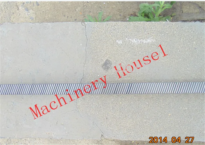 

1.25mod harden cnc rack helical rack spur rack 22 * 25 * L1400 Oblique teeth spur gear