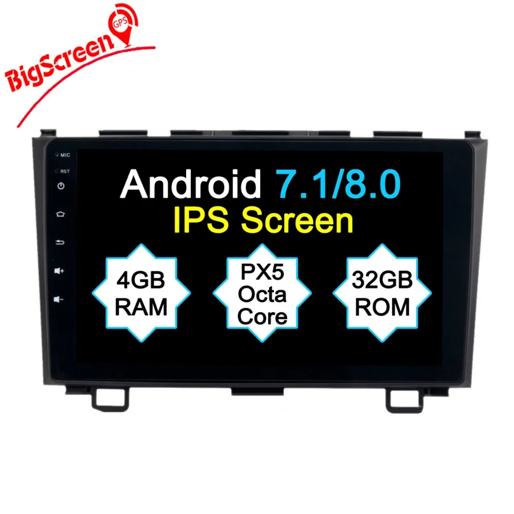 

9 Inch Android8.0 7.1 Octa Core Car GPS Navigation Car DVD Player For Honda CR-V 2007-2011 Unit multimedia Satnav Stereo WIFI