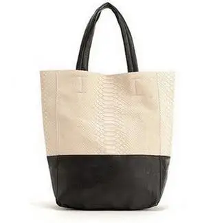 Del Di Benna Retrò Bag Qualità Donne Della Sacchetto Tracolla Cuciture Serpente In Grandi black beige Pelle Borsa Modello Alta A Pu Tote Fashion Khaki qU8wxXq