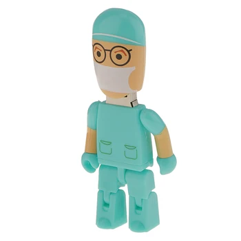 

8GB Cartoon Doctor USB Flash Disk Pen Drive Storage Memory Stick
