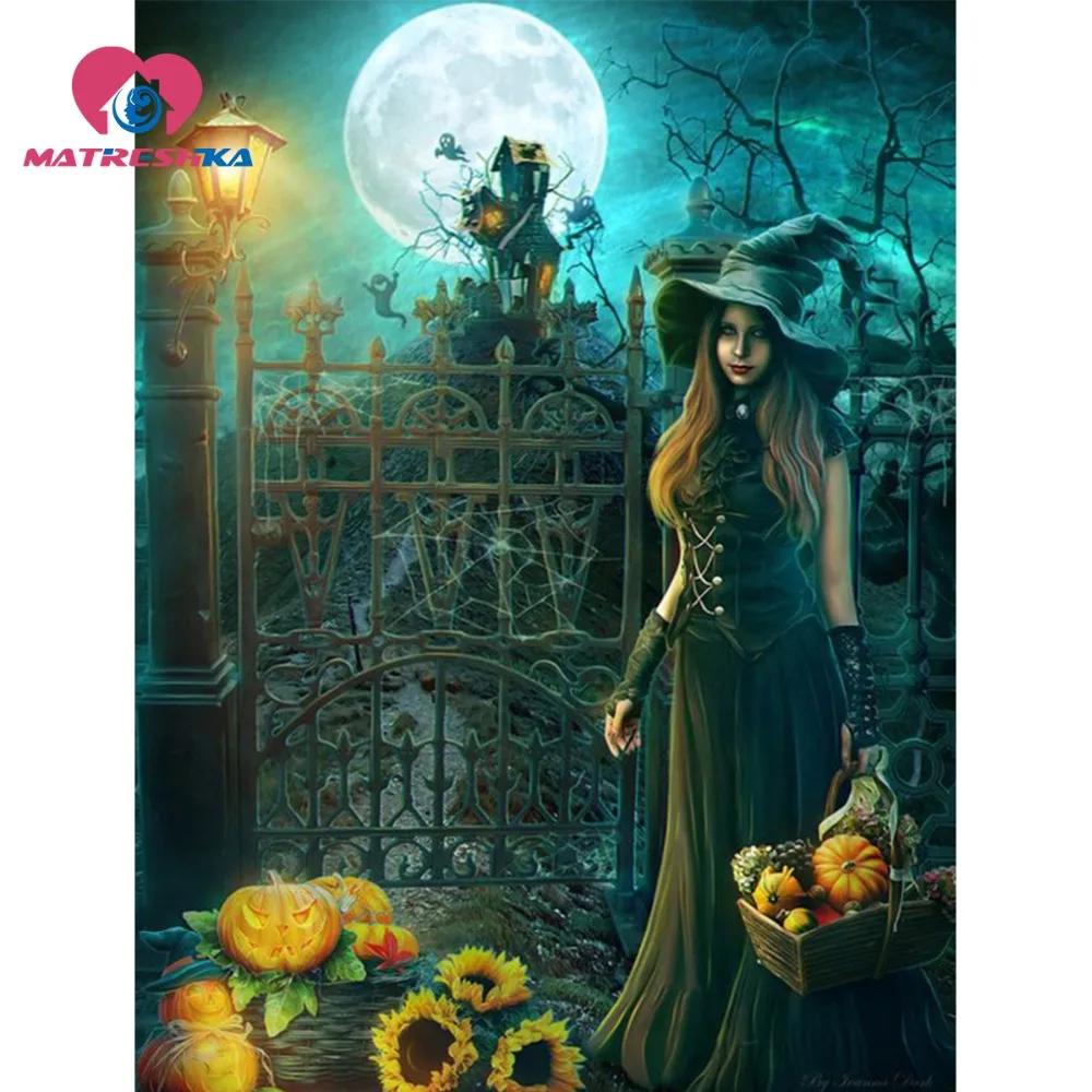 Aliexpress.com : Buy Diamond embroidery Halloween diamond painting full