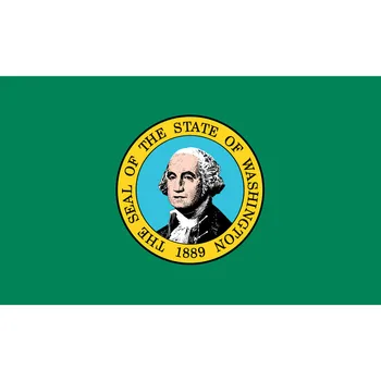 

America 3*5ft Washington State Flag 30*45cm Car Flag 90*150cm 60*90cm High-quality