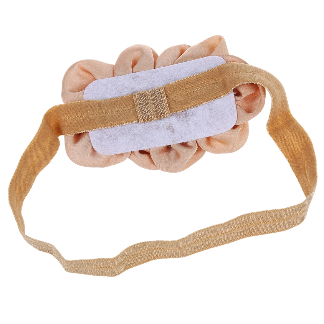 

HOT SALE Beautiful Chiffon Flowers Headband for Babies Girls (light brown)