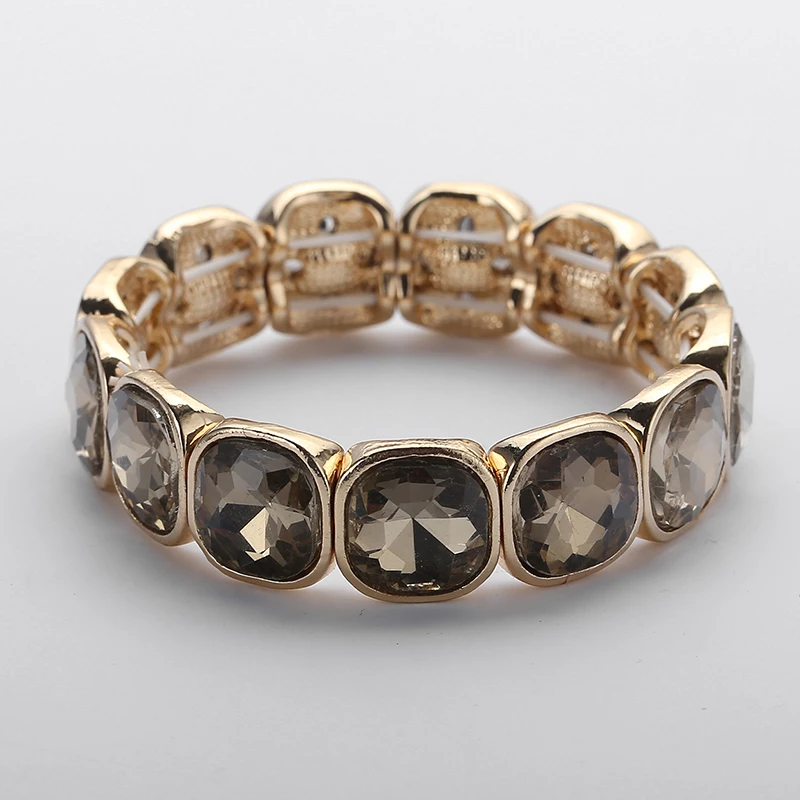 Браслет стрейч из металлического сплава 4 цвета|crystal bracelet|stretch braceletbracelet fashion |