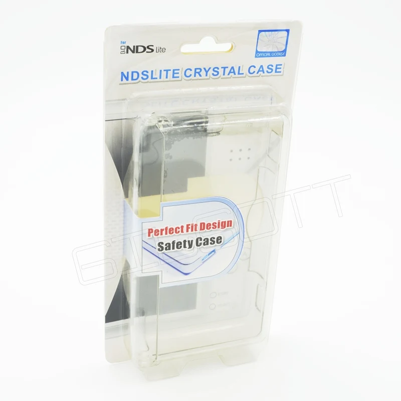 Жесткий Кристальный чехол, прозрачный чехол для консоли nintendo DS Lite