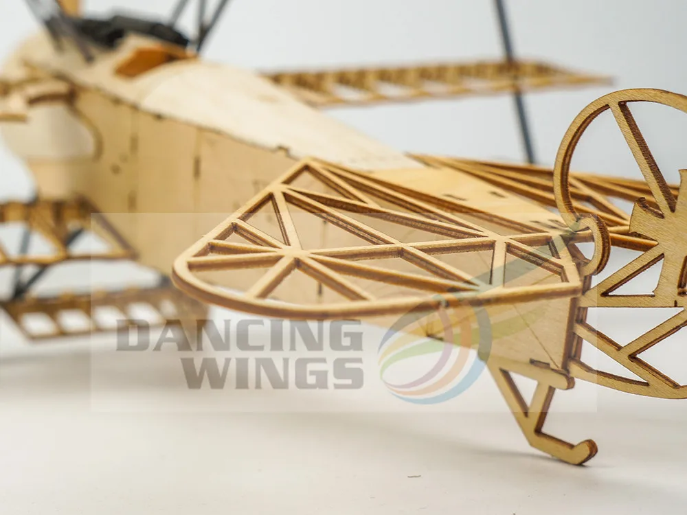 Balsa Wood Fokker DRI модель самолета по дереву набор для строительства 3D деревянная головоломка DIY игрушка для взрослых подарок бойфренду на день рождения