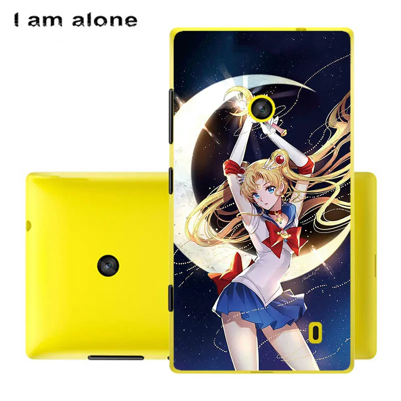 Чехлы для телефонов I am alone для microsoft Nokia Lumia 520 4,0 дюйма, мягкий ТПУ мобильный Модный Цветной чехол для Nokia 520