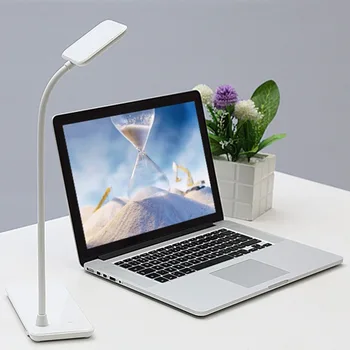 

Creative Gift Rechargeable LED Desk Lamp USB Dimmable Reading Light Touch Control Folding Lamps Reading Book Lights