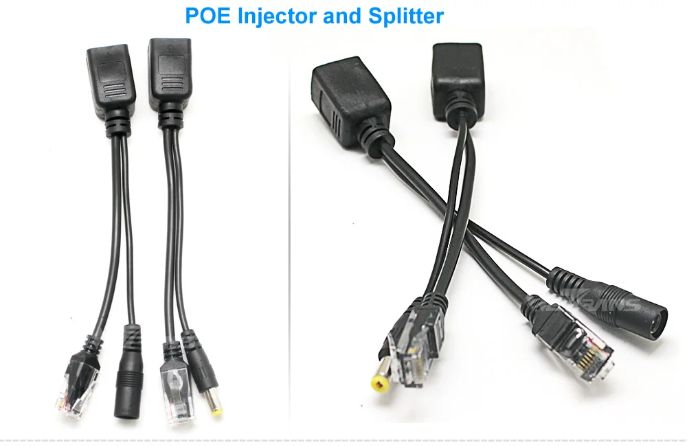Weтранс 2001P POE инжектор и сплиттер, POE адаптер кабель DC 12 В