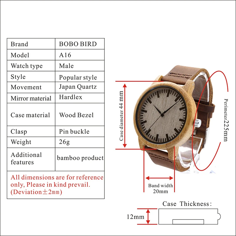 BOBO BIRD bamboo watches new design fashion (6)