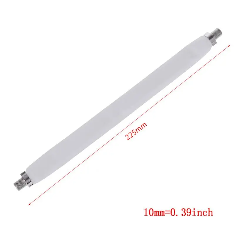 2PCS Window Flat F Connector Cable Coax Coaxial RG6 RG-6Door TV Satellite