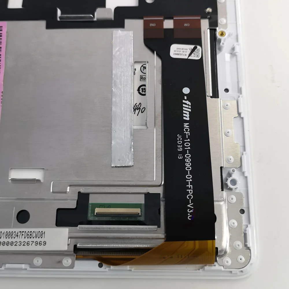 Ceny 10.1 cal dla ASUS MeMo Pad 10 ME102A ME102 K00F matryca wyświetlacza LCD z ekranem dotykowym Digitizer zgromadzenia z ramki biały