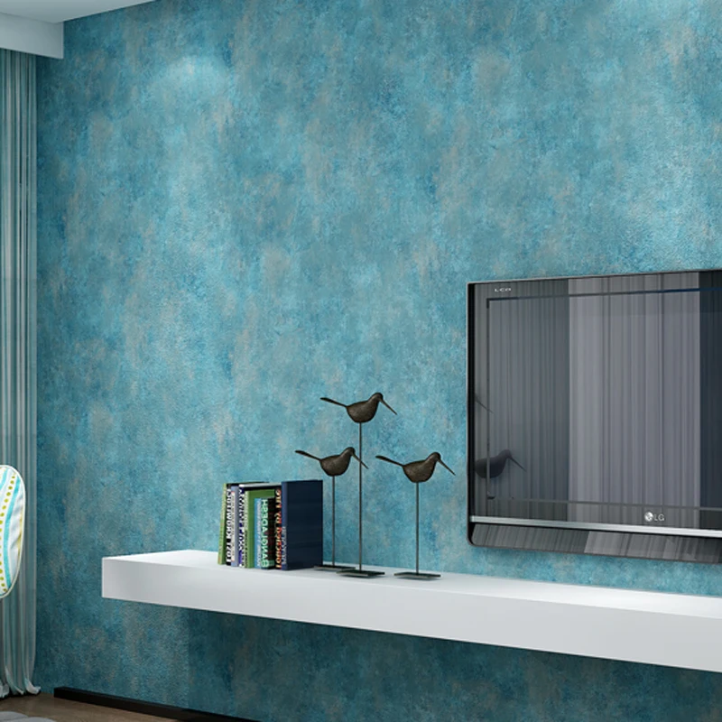

Modern Solid Wallpaper Mural Non woven Wall paper for wall Roll Home Decor papel de parede 3d para sala LY062