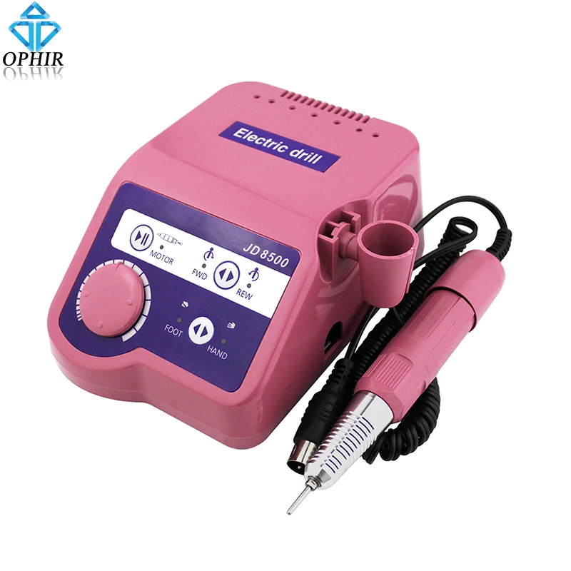 OPHIR 65W 35000RPM Electric Nail Drill Machine Nail File Manicure Pedicure Dental Grinding Machine Nail Tool Polishing Kit_KD157