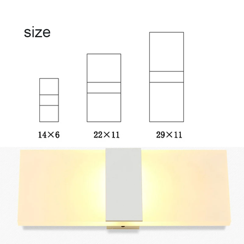 

LED Wall Light-up Down Cube Indoor Outdoor Sconce Lighting Lamp Fixture Decor AI88