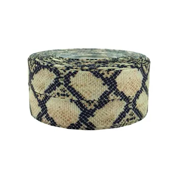 

16mm 10yards Snake skin Print Grosgrain Ribbons DIY Wrapping/Wedding/Party/Hair Bow Decoration Art Sewing Accessories