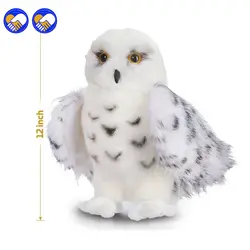 Игрушка мечты Дети Взрослые милые игрушки Премиум качество Снежный белый плюш Hedwig игрушка сова 12 дюймов высокий восхитительный чучела Ани
