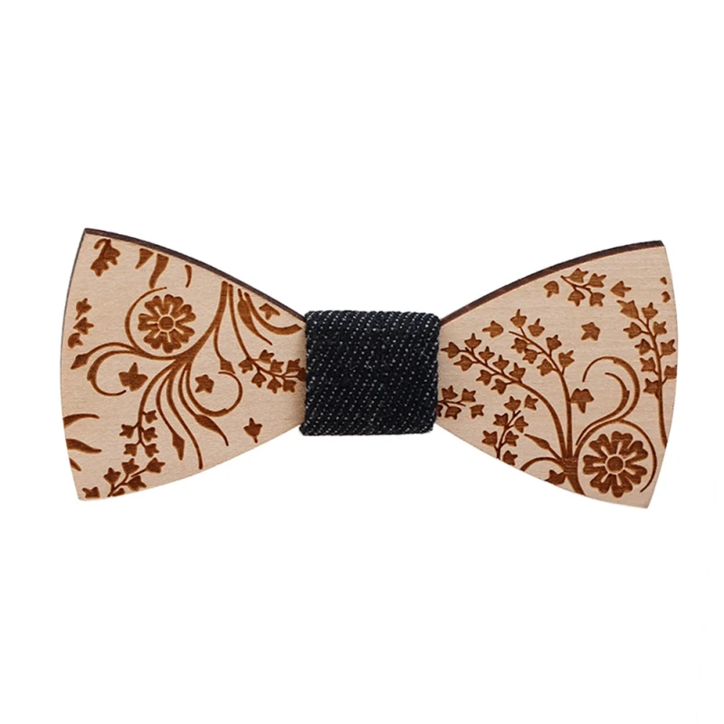 Лидер продаж 10 видов модный деревянный для взрослых галстук-бабочка цветочный Камуфляжный узор вечерние деревянный лук галстук костюм декоративный галстук-бабочка повязки
