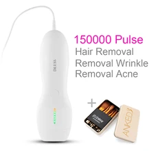 DEESS 3 в 1 подмышек волос бикини лазерное устройство для удаления волос система постоянного удаления волос 350000 импульсный лазер Эпилятор 110-240 В