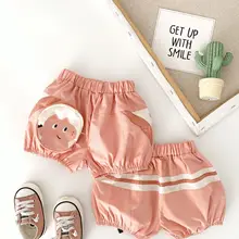 Ето шорты для девочек детские летние шорты розовые шорты для девочек летняя одежда детская одежда для девочек короткие штаны с оборками