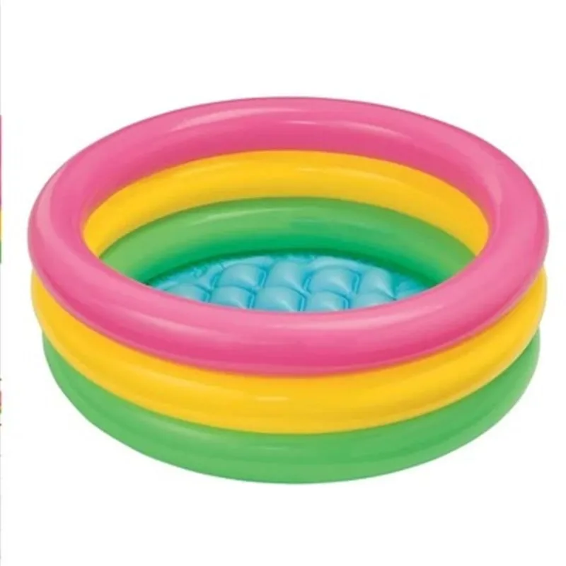 

iEndyCn Baby Inflatable Round Swimming Pool Fluorescence Swimming Pool Baby Playing Water Swimming Pool GXY209